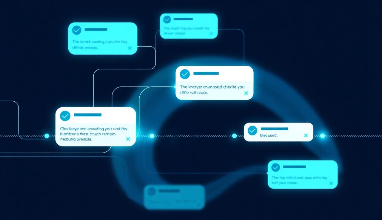 Mensajes y conversaciones del Equipo de Seguimiento resolviéndose automáticamente